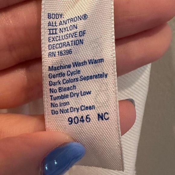 Vintage JC Penny White Mini Slip Skirt Size Medium - Picture 6 of 6